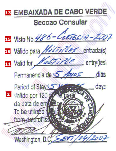 Visa de Cabo Verde