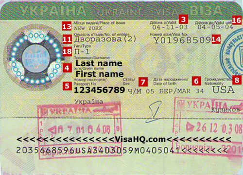 Visa de Ucrania